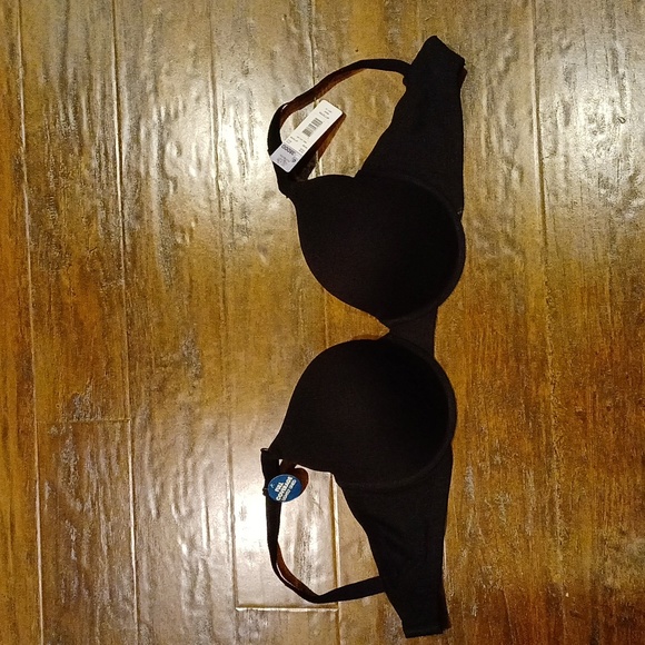 NWT Fruit of the Loom 38DDD Black Full Coverage Bra - Picture 1 of 5